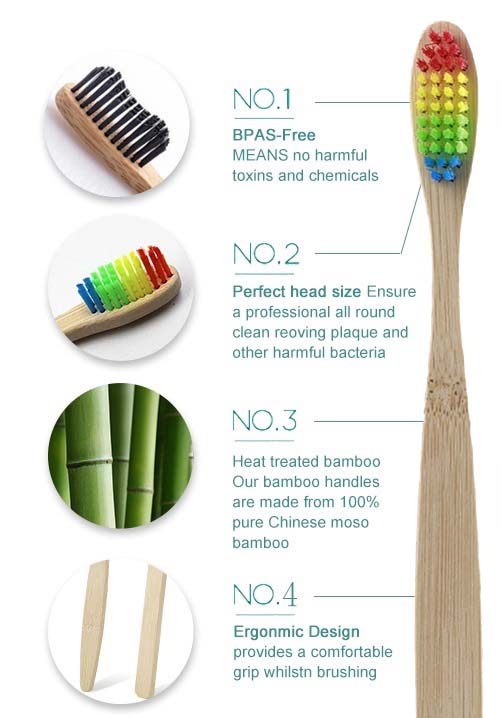 Преимущества бамбуковых зубных щеток, плюсы