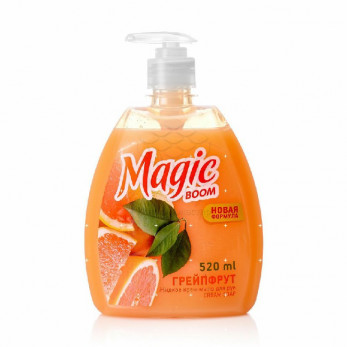 Жидкое мыло для рук Грейпфрукт Magic Boom 520 мл 