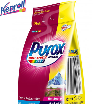 Purox Color универсальный стиральный порошок 3 кг п/э\Германия