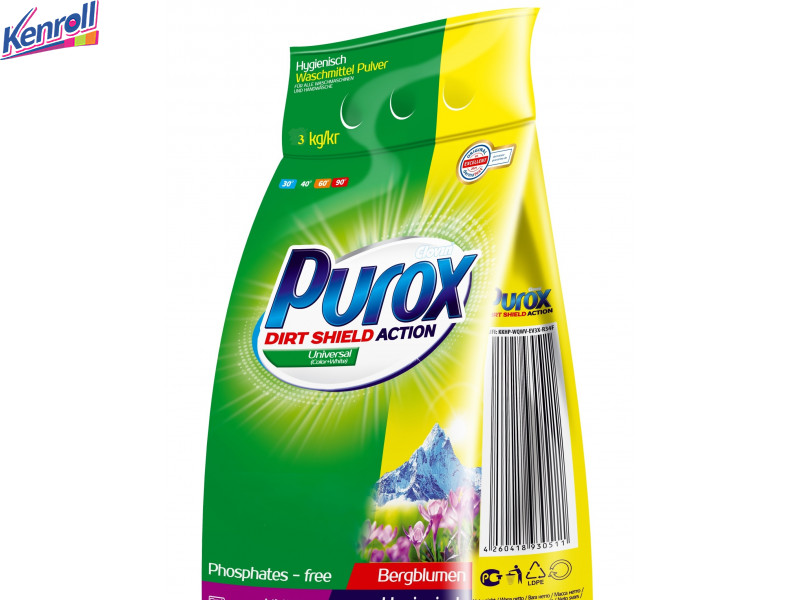 Purox Universal стиральный порошок 3 кг \Германия