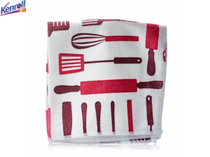 Салфетки из микрофибры с рисунком 1 шт. Haus Frau