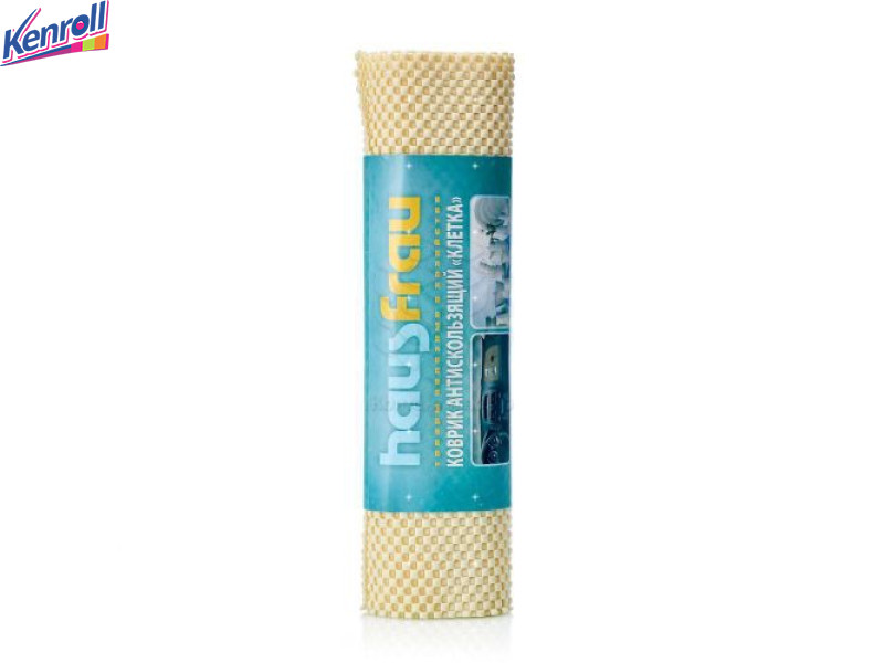 Коврик антискользящий плотный клетка 30*150 1 шт Haus Frau