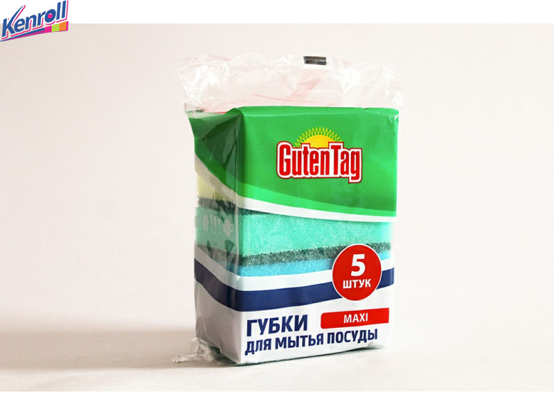 Губка для мытья посуды Maxi 5 ш. Guten Tag