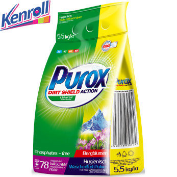 Purox Universal универсальный стиральный порошок 5,5 кг \Германия