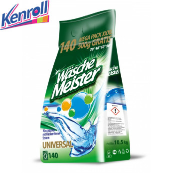 WascheMeister Universal порошок для стирки цветных тканей 10,5кг