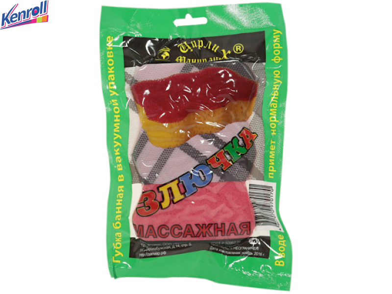 Губка банная "Злючка" 