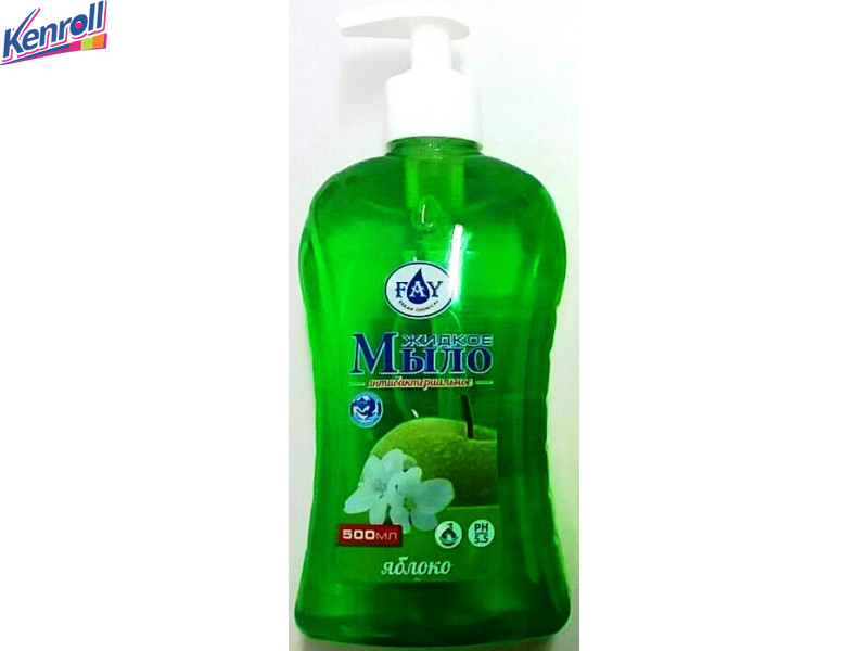 Жидкое мыло Антибактериальное дозатор  FAY  Яблоко 500 гр