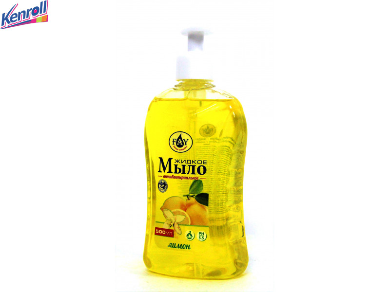 Жидкое мыло Антибактериальное дозатор  FAY  Лимон 500 гр