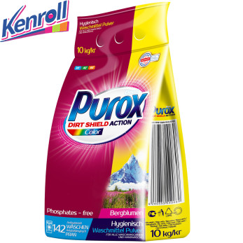 Purox Color универсальный стиральный порошок 10 кг п/э\Германия