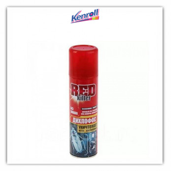 Дихлофос Red killer Без запаха Уничтожает всех насекомых 200 мл