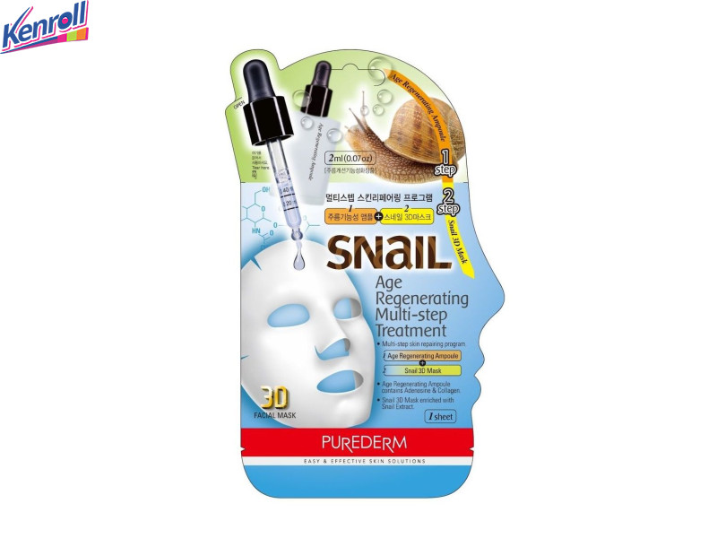 Маска для лица тканевая-Антивозрастной комплекс PUREDERM\Корея