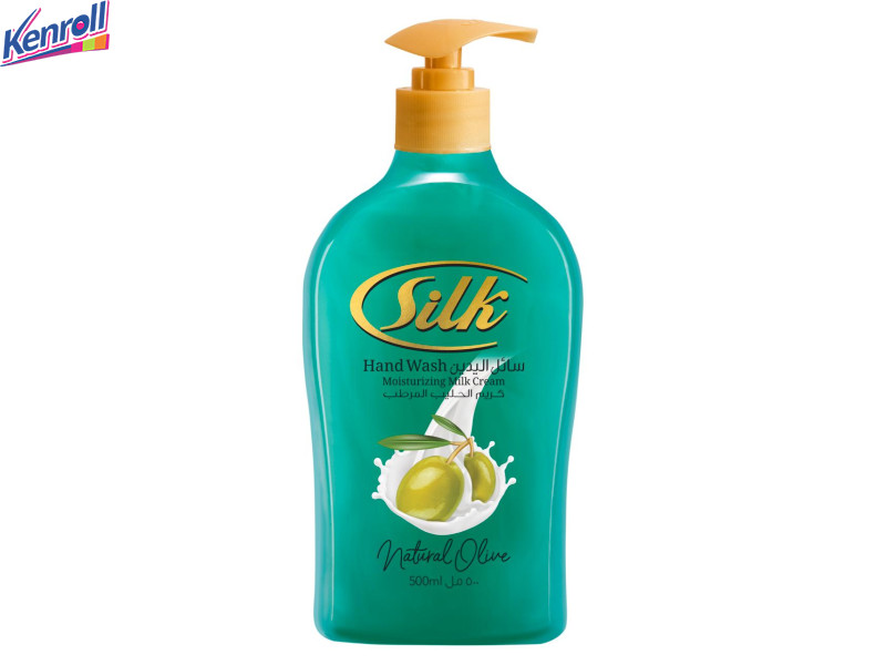 Silk Handwash 500 ml Natural Olive .Жидкое парфюмированное мыло.\ОАЭ