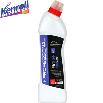 Антижир, гель для плит, грилей, духовых шкафов и вытяжек FATOFF GEL 750 мл