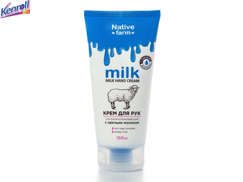 Крем для рук Ультраомолаживающий с овечьим молоком Milk Native Farm 150 мл