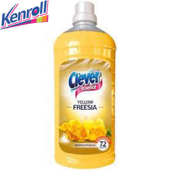 Clever ESSENCE Кондиционер д/белья YELLOW FREESIA Желтая фрезия 1,8  л\Польша