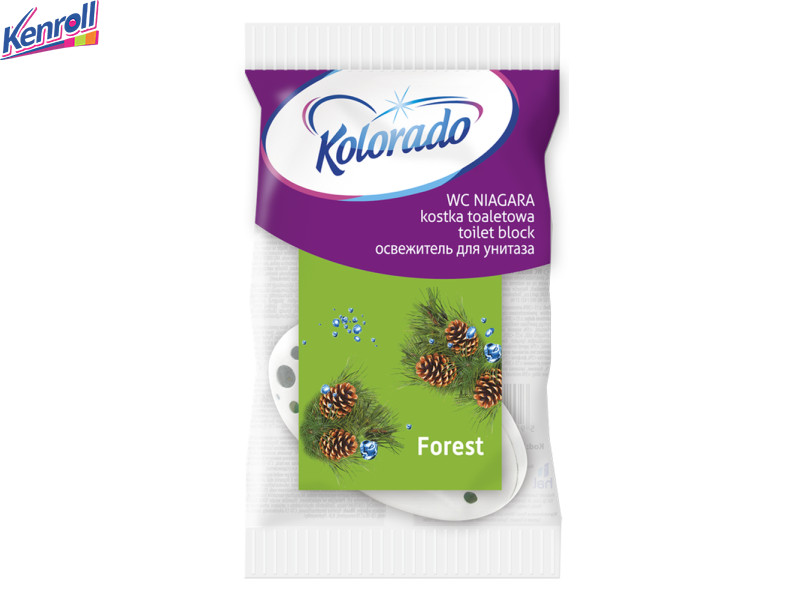 Брусок туалетный Kolorado WC Niagara Хвоя\Польша