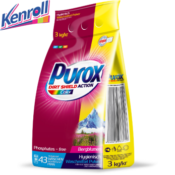 Purox Color универсальный стиральный порошок 3 кг п/э\Германия