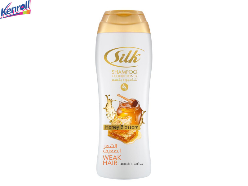 Silk Shampoo 400 ml Honey Blossom для ослабленных волос\ОАЭ