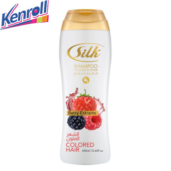 Silk Shampoo 400 ml Berry Extracts для окрашенных волос\ОАЭ