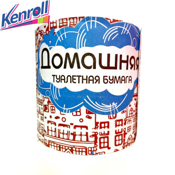 Туалетная бумага Домашняя без втулки 35 м