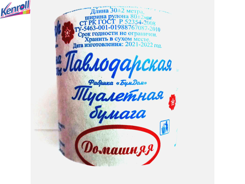 Туалетная бумага Павлодарская Домашняя  (30 м)