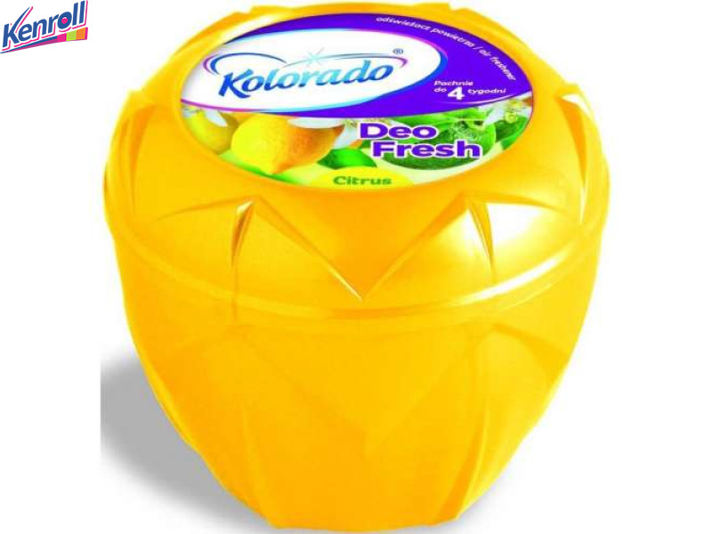 Освежитель воздуха гелевый Kolorado DEO FRESH Цитрусовый 150 гр \Польша