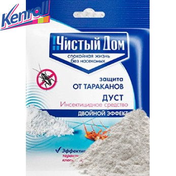 Дуст от тараканов, блох, муравьев, клопов, мух.