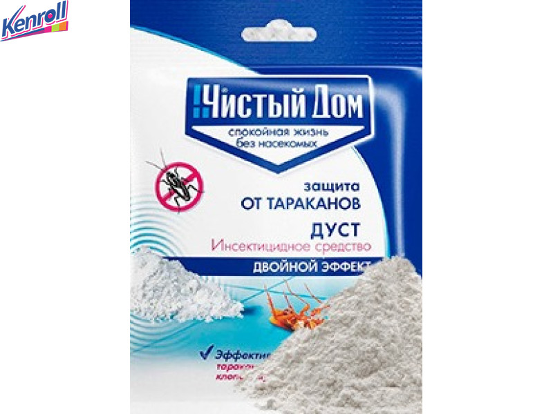 Дуст от тараканов, блох, муравьев, клопов, мух.