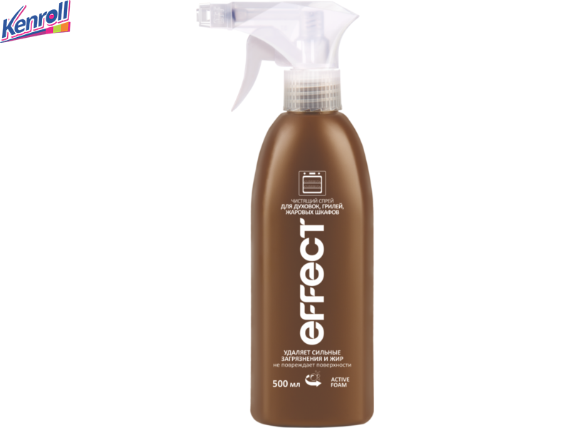 "EFFECT" Чистящий спрей для духовок, грилей, жаровых шкафов "Active foam" 500 мл
