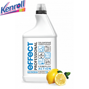  Гель санитарный универсальный Complex Action с лимоном 750 мл/6 EFFECT PROFESSIONAL