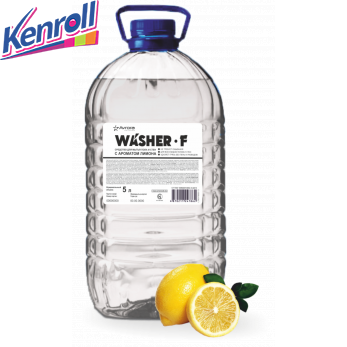 Средство для мытья пола и стен Washer-F с ароматом лимона 5л