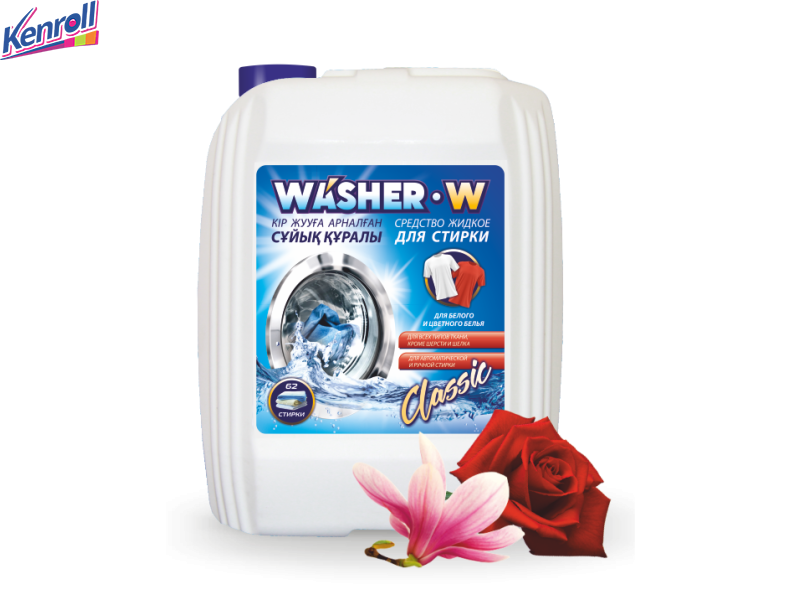 Средство жидкое для стирки «Classic» WASHER-W" 5л