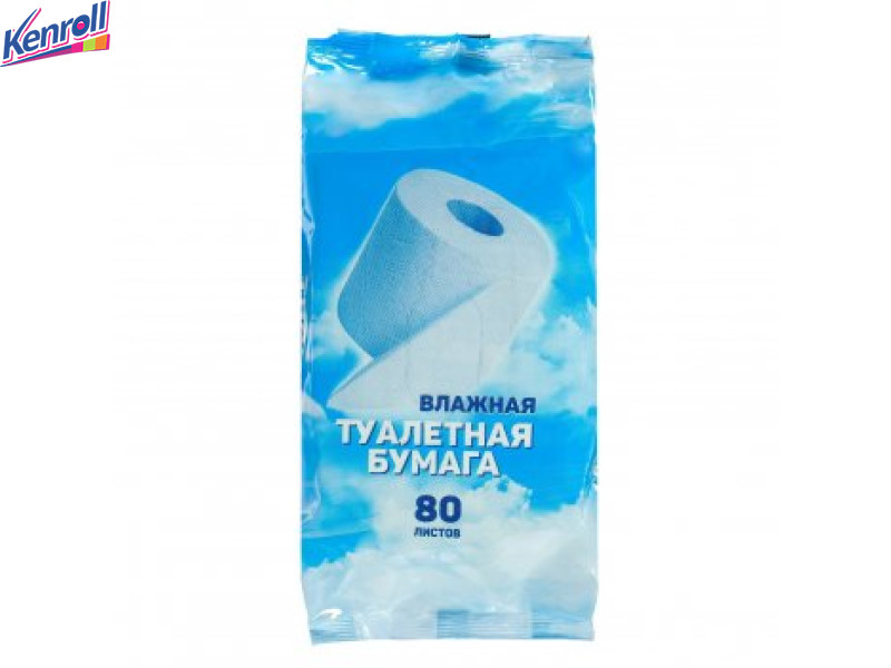 Туалетная бумага влажная 80 шт Day Spa 