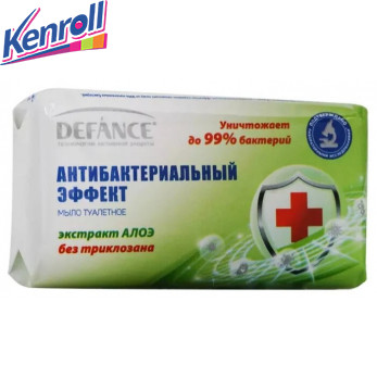 Мыло твердое антибактериальное Алоэ 90 г/84 DEFANCE