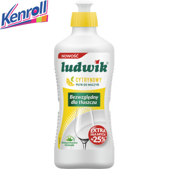 Бальзам для мытья посуды LUDWIK Лимон 900 мл/Польша