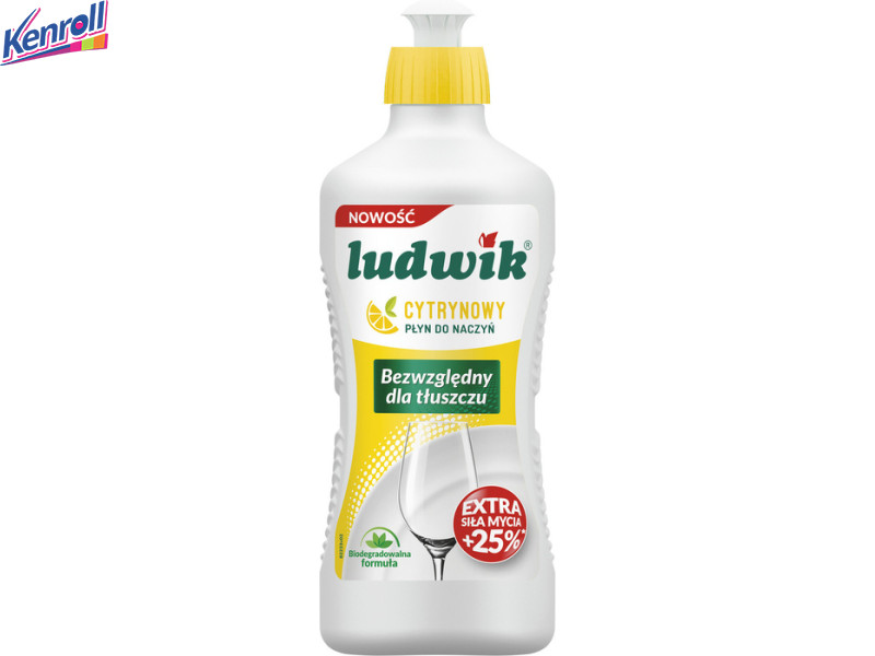 Бальзам для мытья посуды LUDWIK Лимон 900 мл/Польша