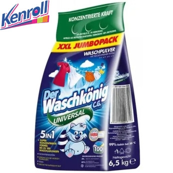 Порошок  DER WASCHKONIG C G Universal универсальный п/п 6,5 кг Германия