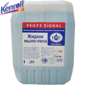 Жидкое мыло-ПЕНА 5 кг Синее канистра FAY Жидкое мыло-ПЕНА 5 кг Синее канистра FAY