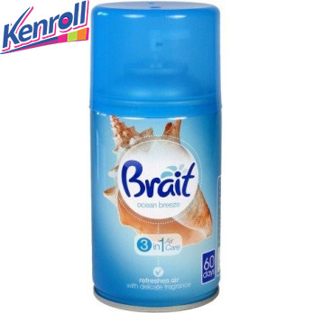 Запаска освежитель воздуха  Морской Бриз 250 мл BRAIT