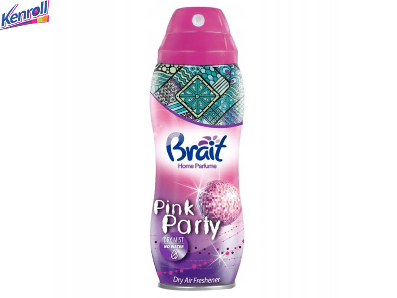 Сухой освежитель воздуха BRAIT Розовое Веселье 300 мл\Полша