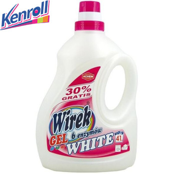 Гель WIREK white для стирки белых тканей 2л. /Польша