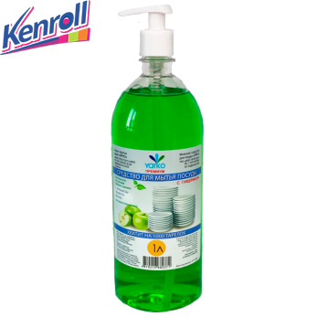 Средство для мытья посуды Зеленое яблоко 1 л YARKO