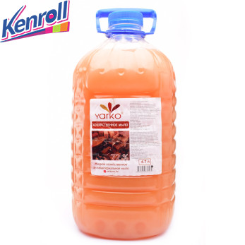 Жидкое хозяйственное мыло 4,7 л 72% YARKO