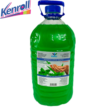 Крем мыло 4,7 л Зеленое Алоэ и Мята YARKO Крем мыло 4,7 л Зеленое Алоэ и Мята YARKO