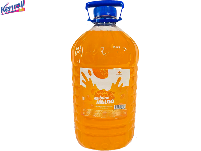 Жидкое мыло 4,7 л Антибактериальное Апельсин YARKO