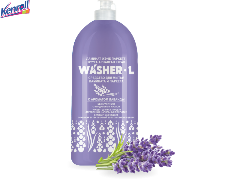 Средство для мытья ламината и паркета Washer-F с ароматом лаванды 1000 мл EFFECT