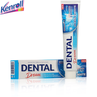 Зубная паста Отбеливающая и Очищающая ExpClean&White 100 мл Dental Dream