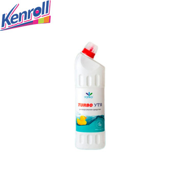 Средство для унитазов и ванных комнат "Турбо Утя" 1л/10 ЯРКО