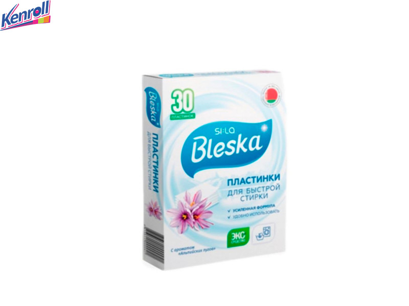 Пластинки д/стирки SI:LA Bleska с ароматом альпийских лугов 60шт/в уп.12шт (Беларусь)