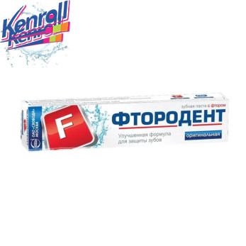 Зубная паста Оригинальная улучшенная формула для защиты зубов и дёсен  62 г Фтородент Свобода ДОН